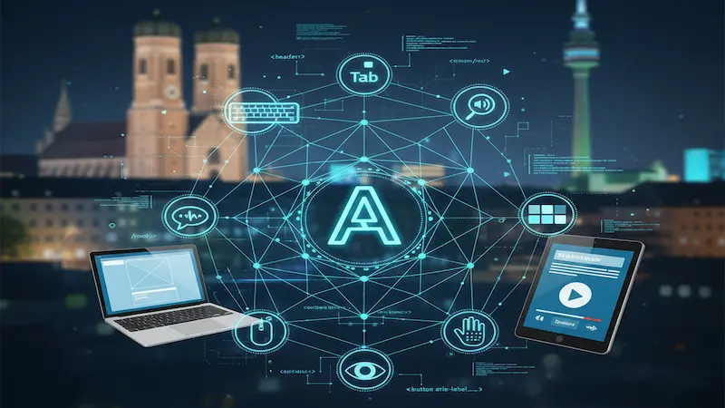 Barrierefreie Webentwicklung in München: Dein Schlüssel zur inklusiven Digitalisierung